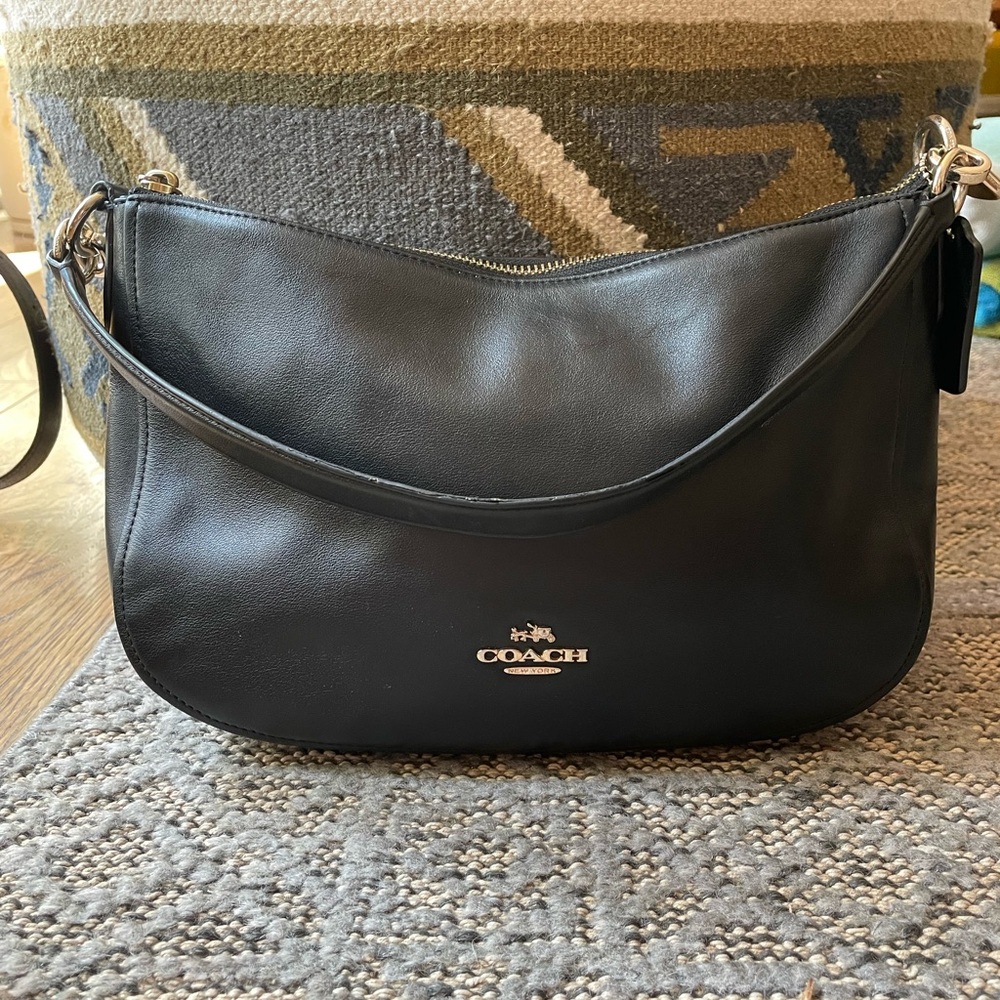 Coach Chelsea Black Leather Purse